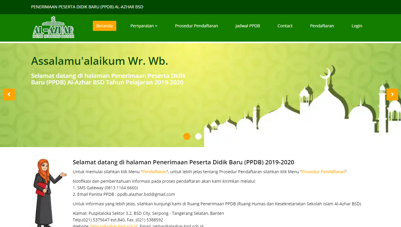 PPDB Al Azhar BSD